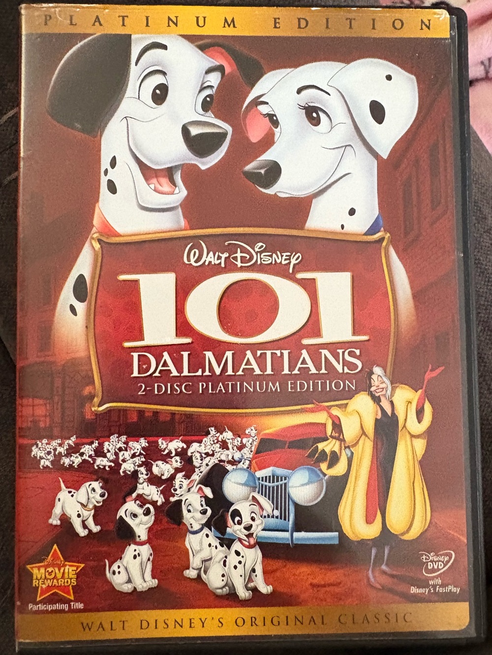 Walt Disney’s 101 Dalmatians 2-disc Platinum Edition DVD